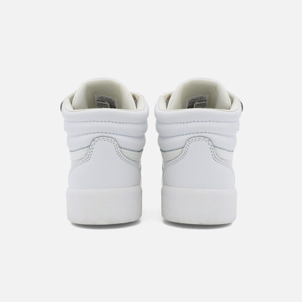 Tenis Reebok Freestyle High Little Kid 'Triple White'