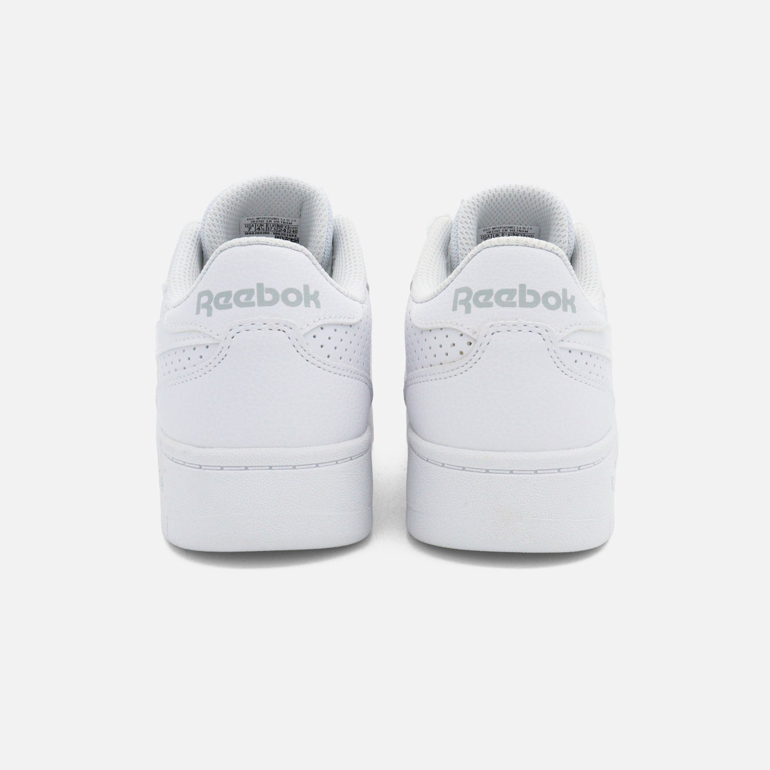 Tenis Blancos Reebok BB 1000 Double para Mujer | Estilo Retro y Comodidad Urbana