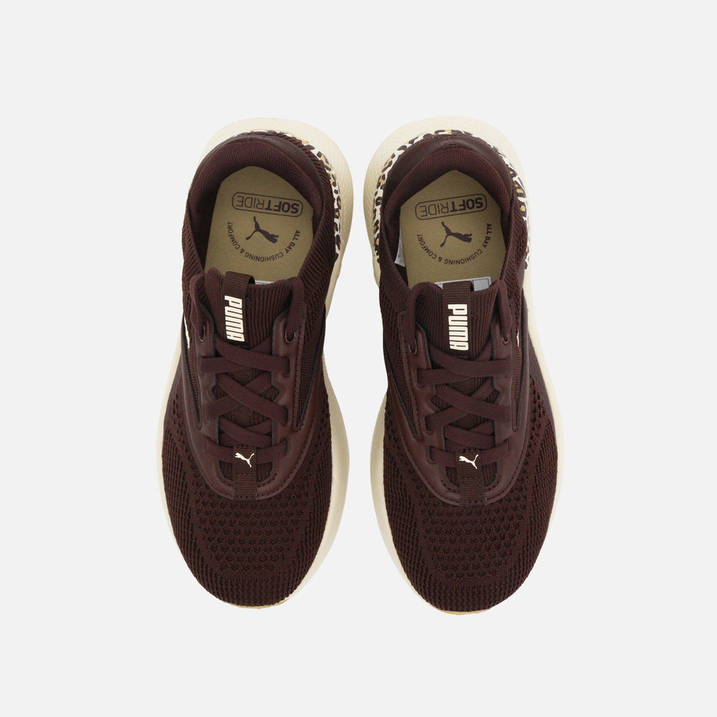 Tenis Puma SOFTRIDE Mayve Animal para Mujer | Comodidad y Estilo Urbano