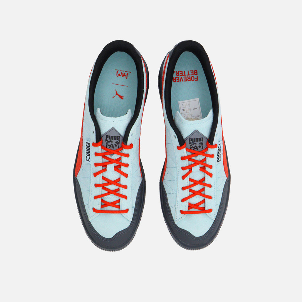 Tenis PAM x Puma Clyde Rubber "Light Aqua"