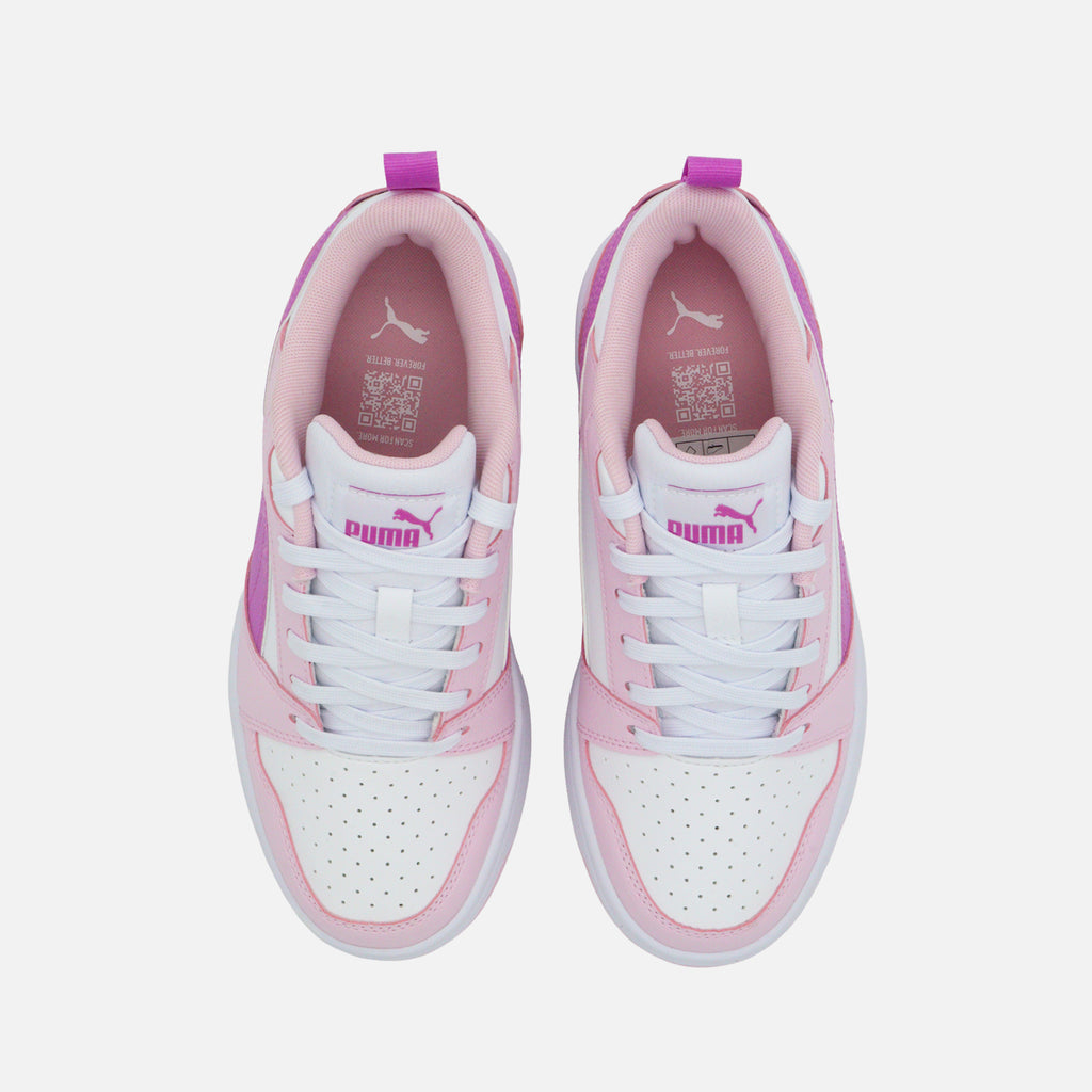 Tenis Casual Puma Rebound V6 de Niño | Estilo Urbano y Comodidad