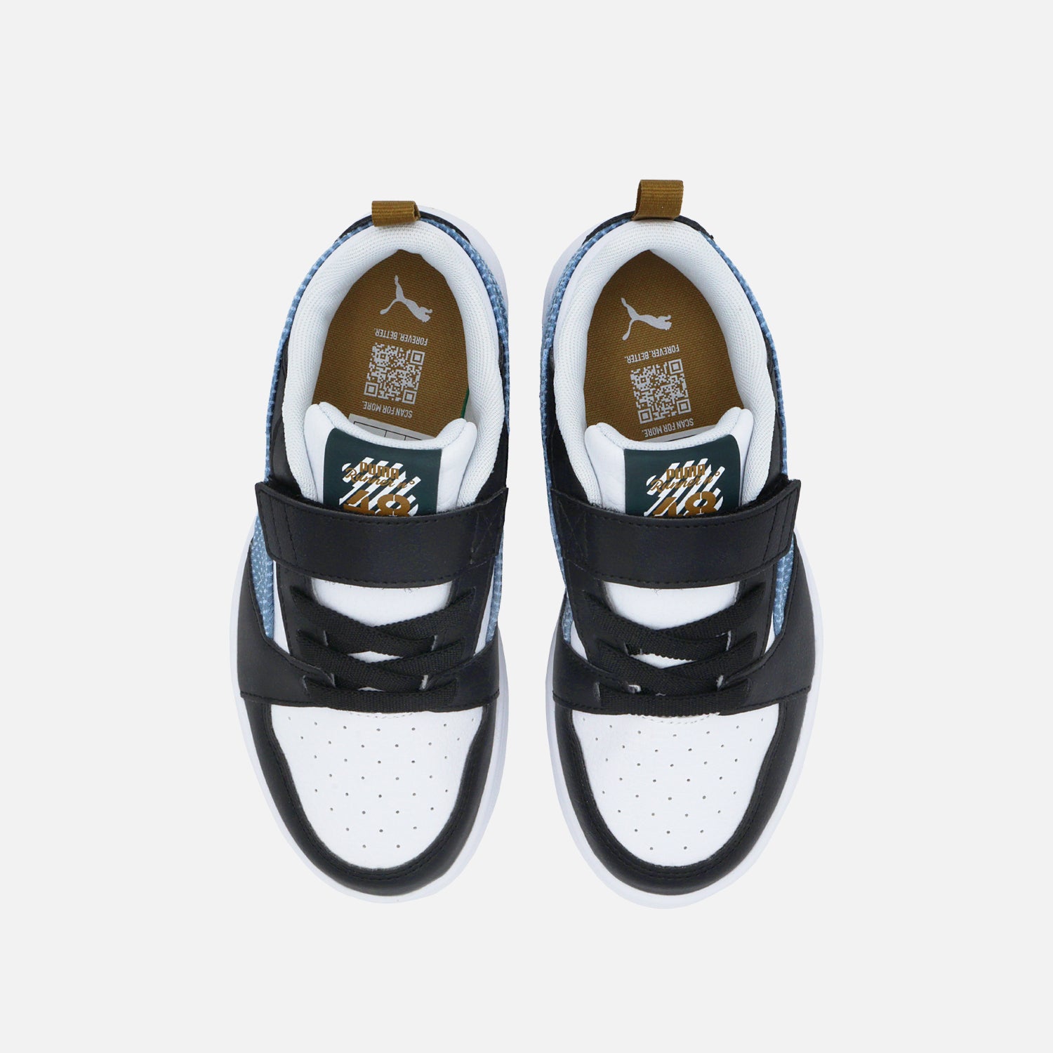 Tenis Puma Rebound V6 Low Run Fun AC para Niño