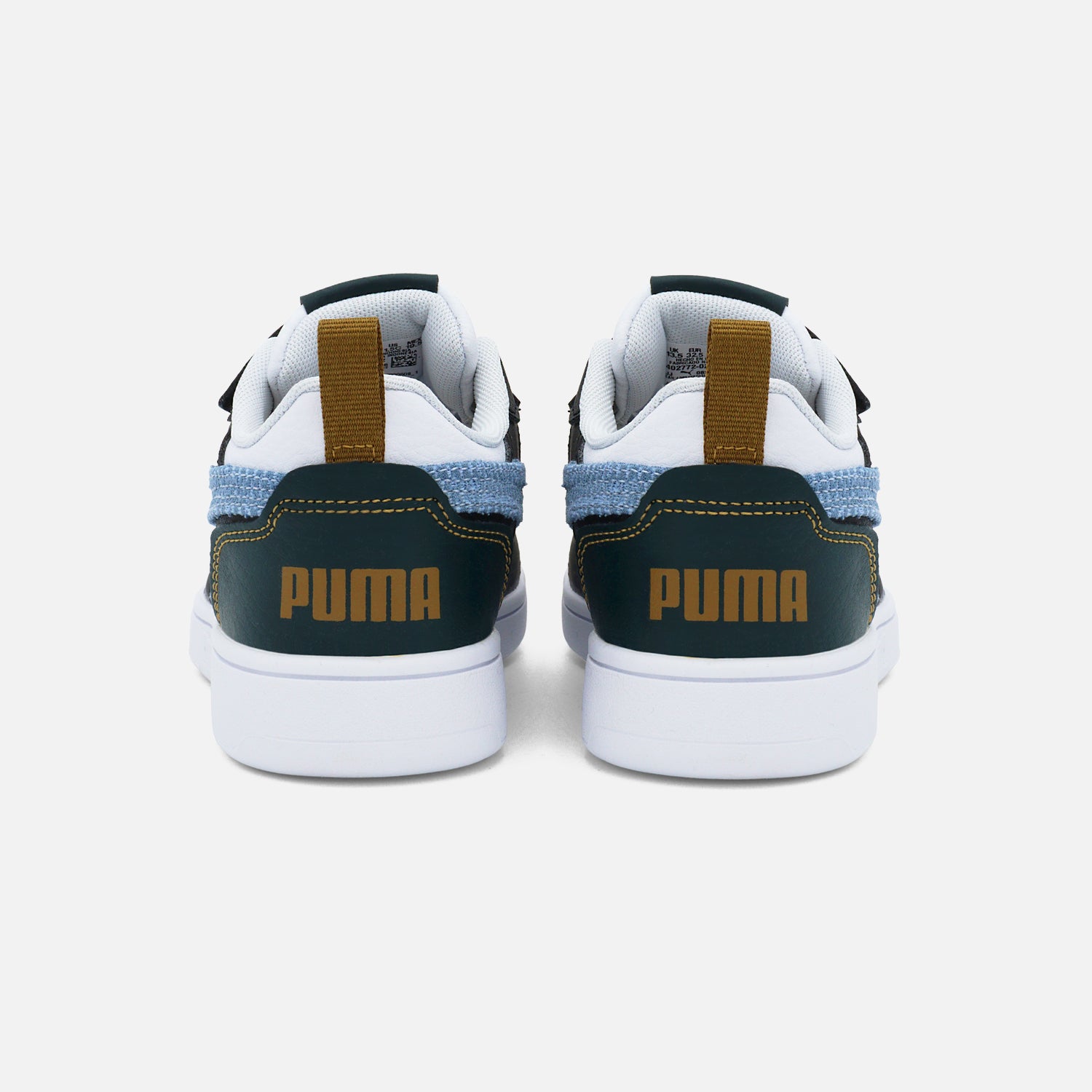 Tenis Puma Rebound V6 Low Run Fun AC para Niño