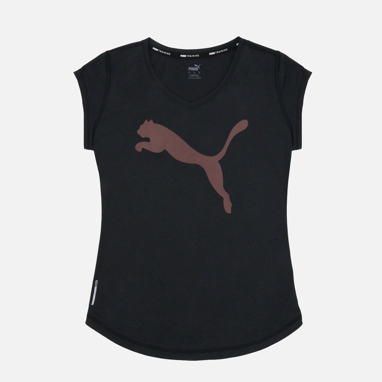 Playera Puma Train Favorite Heather Cat Tee para Mujer | Comodidad Deportiva