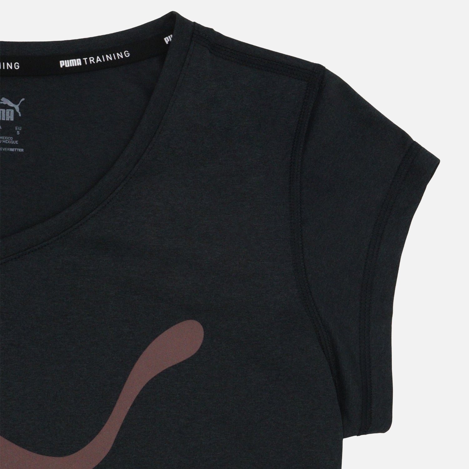 Playera Puma Train Favorite Heather Cat Tee para Mujer | Comodidad Deportiva