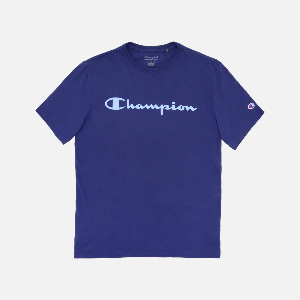 Playera champion Logo Script para Hombre