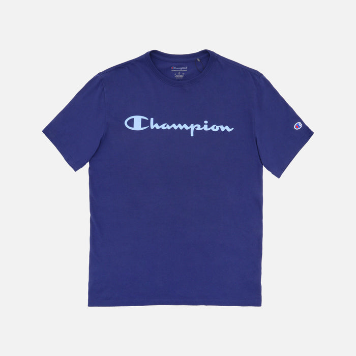Playera champion Logo Script para Hombre