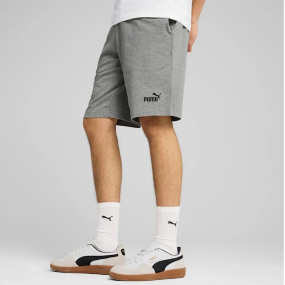 Puma Essentials No. 1 Logo Jersey 10" Shorts Men