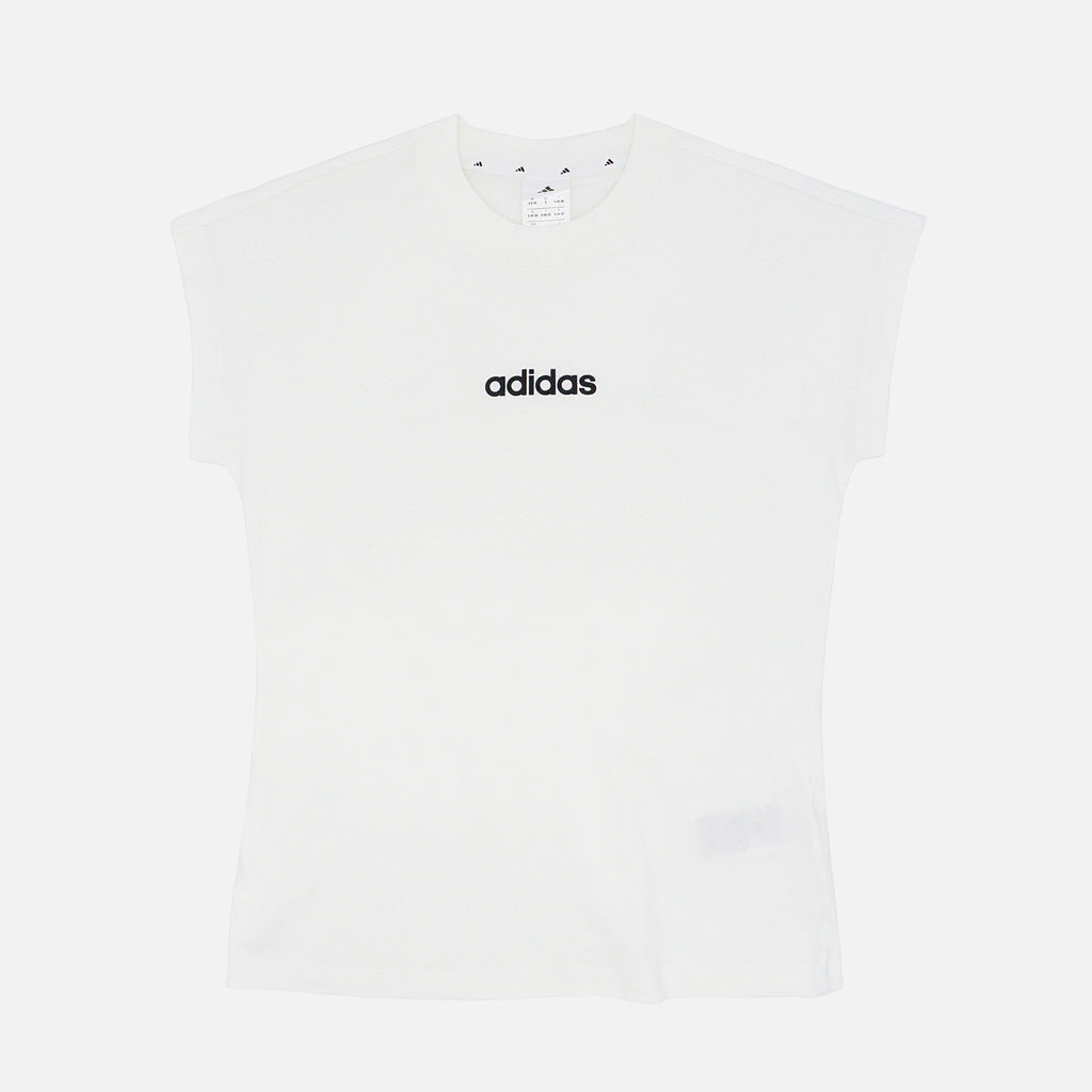 Playera adidas Essentials Linear Mujer | Básico Deportivo Cómodo y Versátil