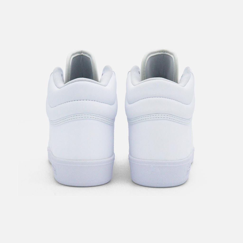 Tenis adidas Hoops 4.0 Mid Blancos para Niños | Estilo Basketball Casual