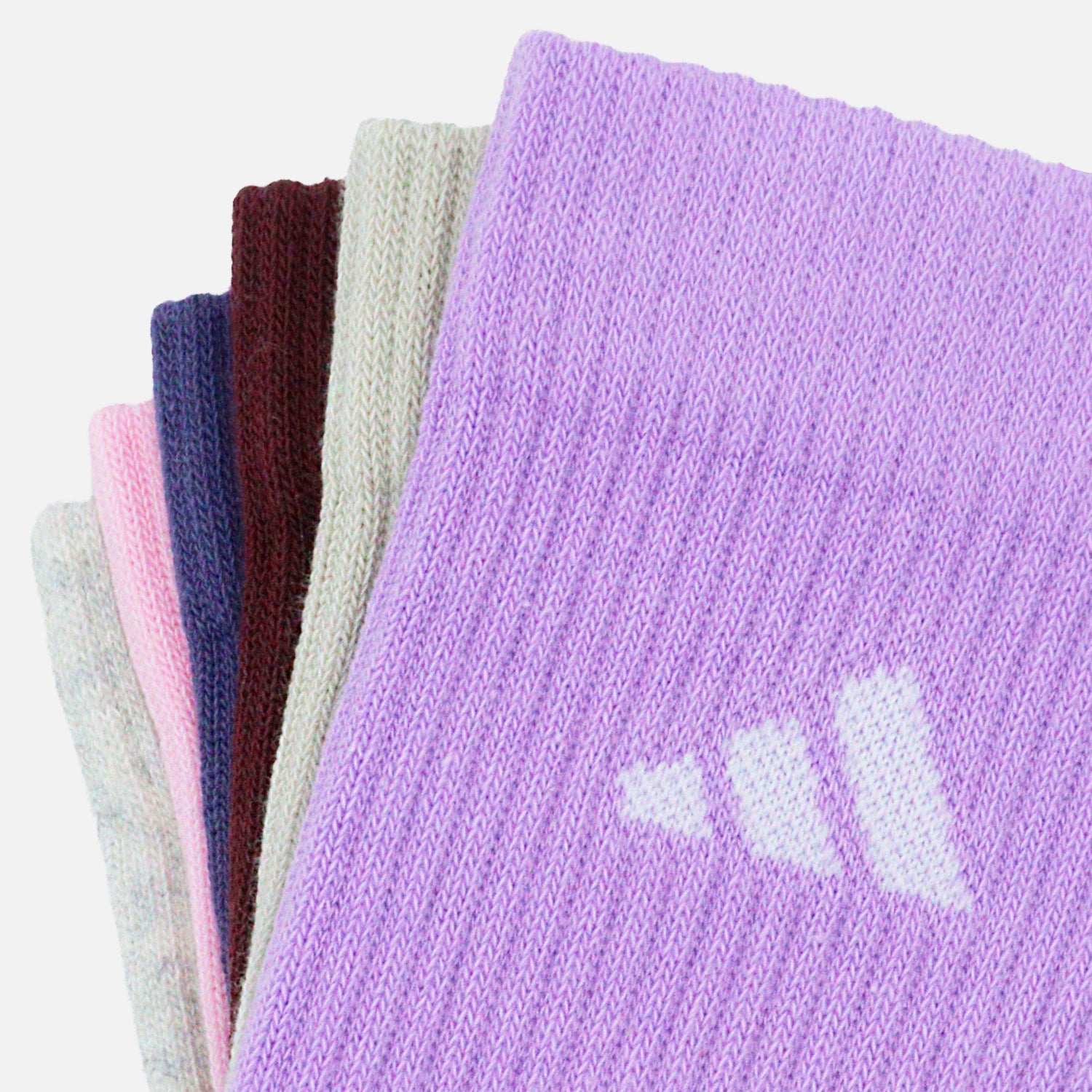 Granate Calcetines Clásicos Acolchados 6 Pares