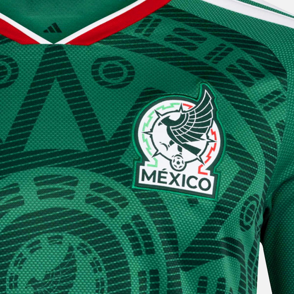 Jersey Local Selección Nacional de México 26 Manga Larga | Playera Oficial adidas