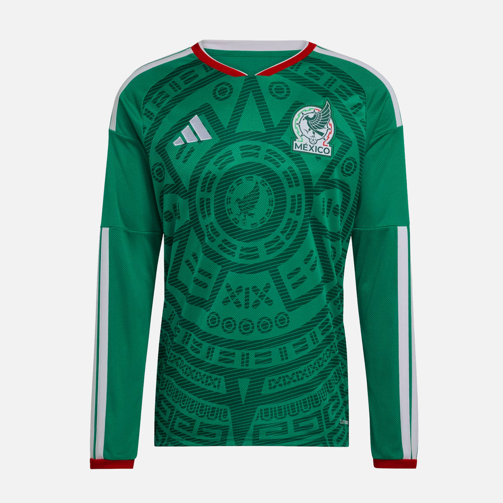Jersey Local Selección Nacional de México 26 Manga Larga | Playera Oficial adidas