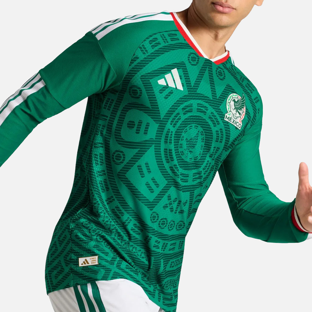 Jersey Local Selección Nacional de México 26 Manga Larga | Playera Oficial adidas