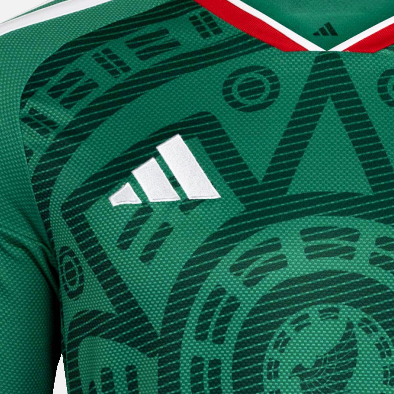 Jersey Local Selección Nacional de México 26 Manga Larga | Playera Oficial adidas