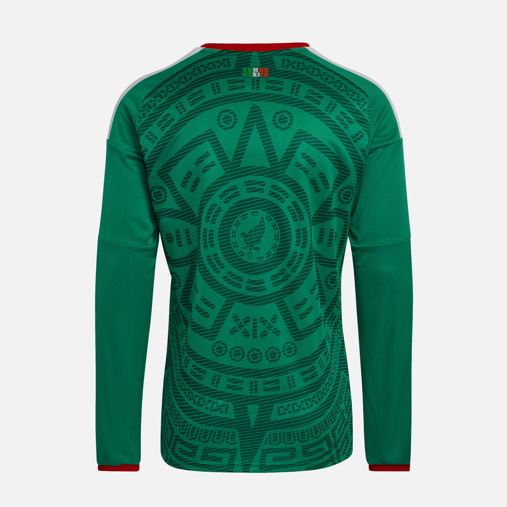 Jersey Local Selección Nacional de México 26 Manga Larga | Playera Oficial adidas