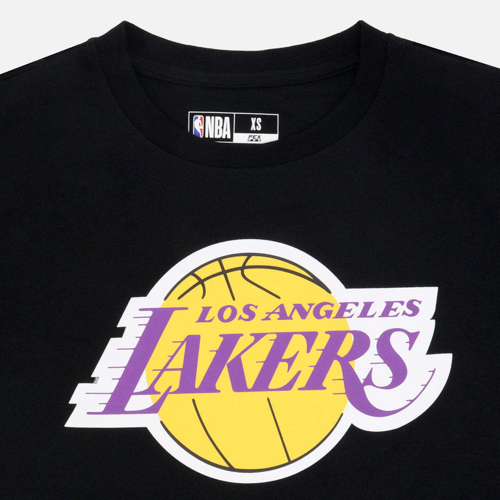 NBA Mujer Basic Primary Logo Crop Lakers | Playera Casual NBA