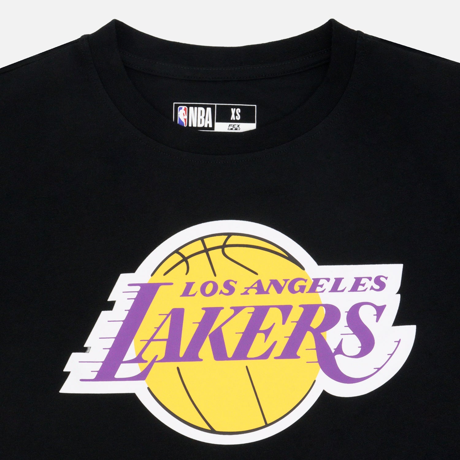 NBA Mujer Basic Primary Logo Crop Lakers | Playera Casual NBA